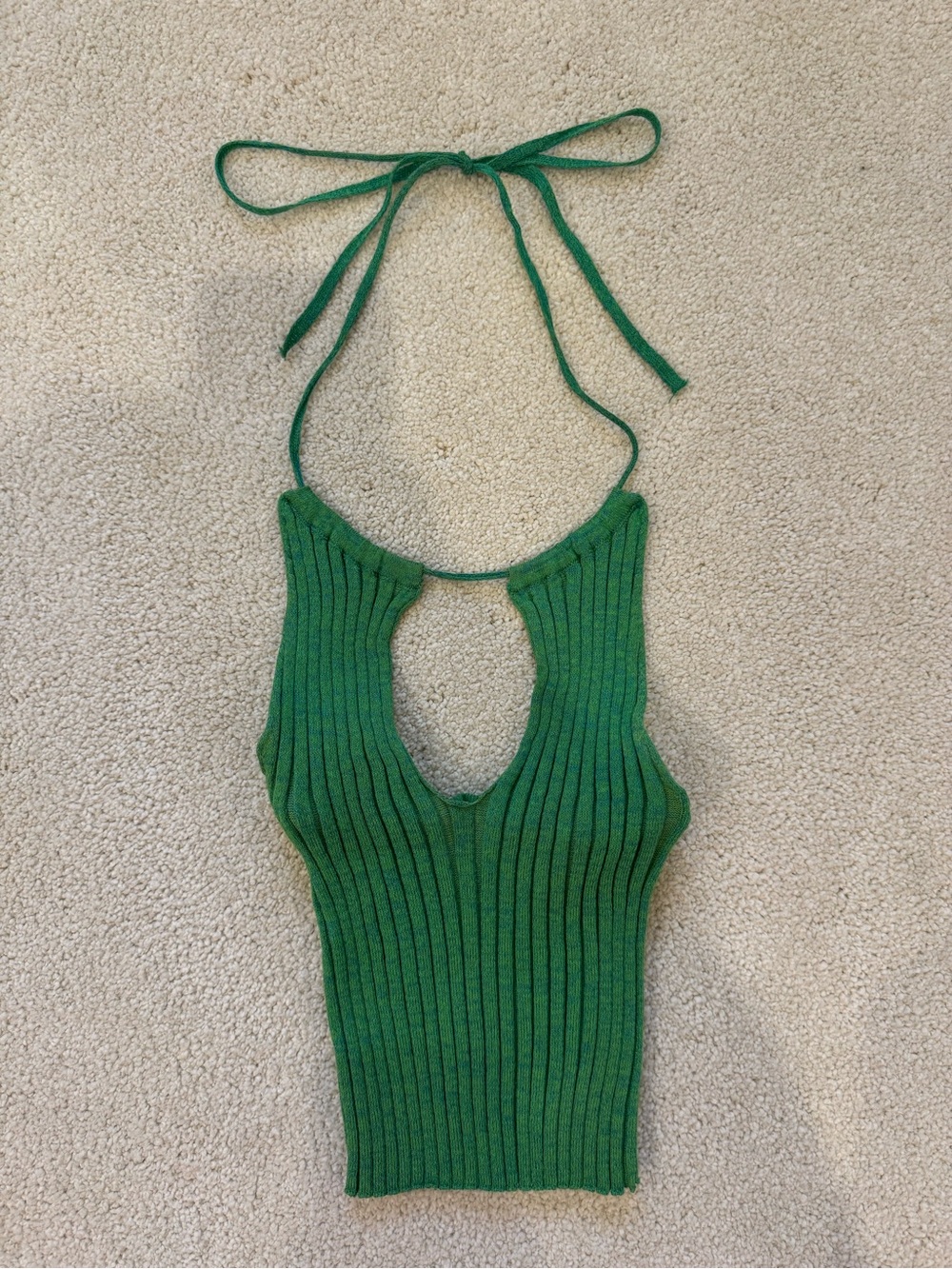 Paloma Wool Block Rib Top Green - Picture 4 of 8